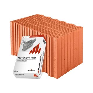 Cihlu #Porotherm 44 Profi EKO+ od nás nyní pořídíte za akční cenu 129 Kč za kus včetně dopravy po celé ČR zdarma....