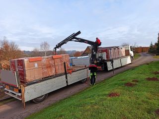 30. 11. 2022 jsme dodali cihly pro výstavbu garáže u rodinného domu v Ústí nad Orlicí. Součástí dodávky bylo 1 440 ks...